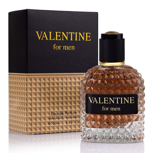 Valentine for Men - 3.4 oz / 100ml The Perfect Blend of Elegance and Boldness | Urban Collection