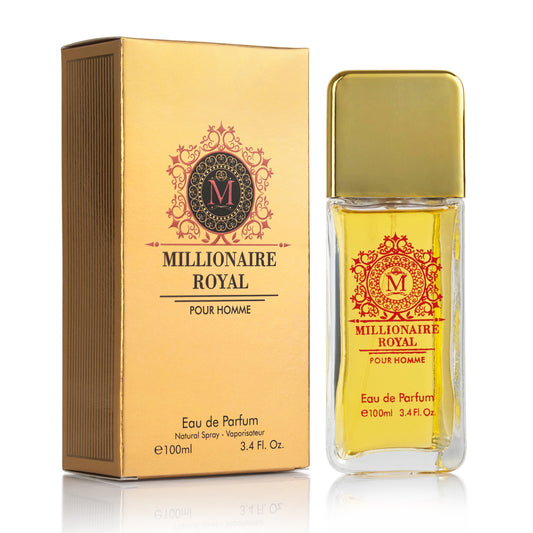 Millionaire Royal for Men - 3.4 oz/100ml Bold Fresh & Woody Perfume | Urban Collection