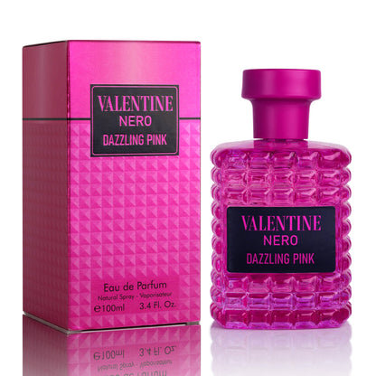 Valentine Nero Dazzling Pink – A Bold and Seductive Amber Floral Perfume for Women