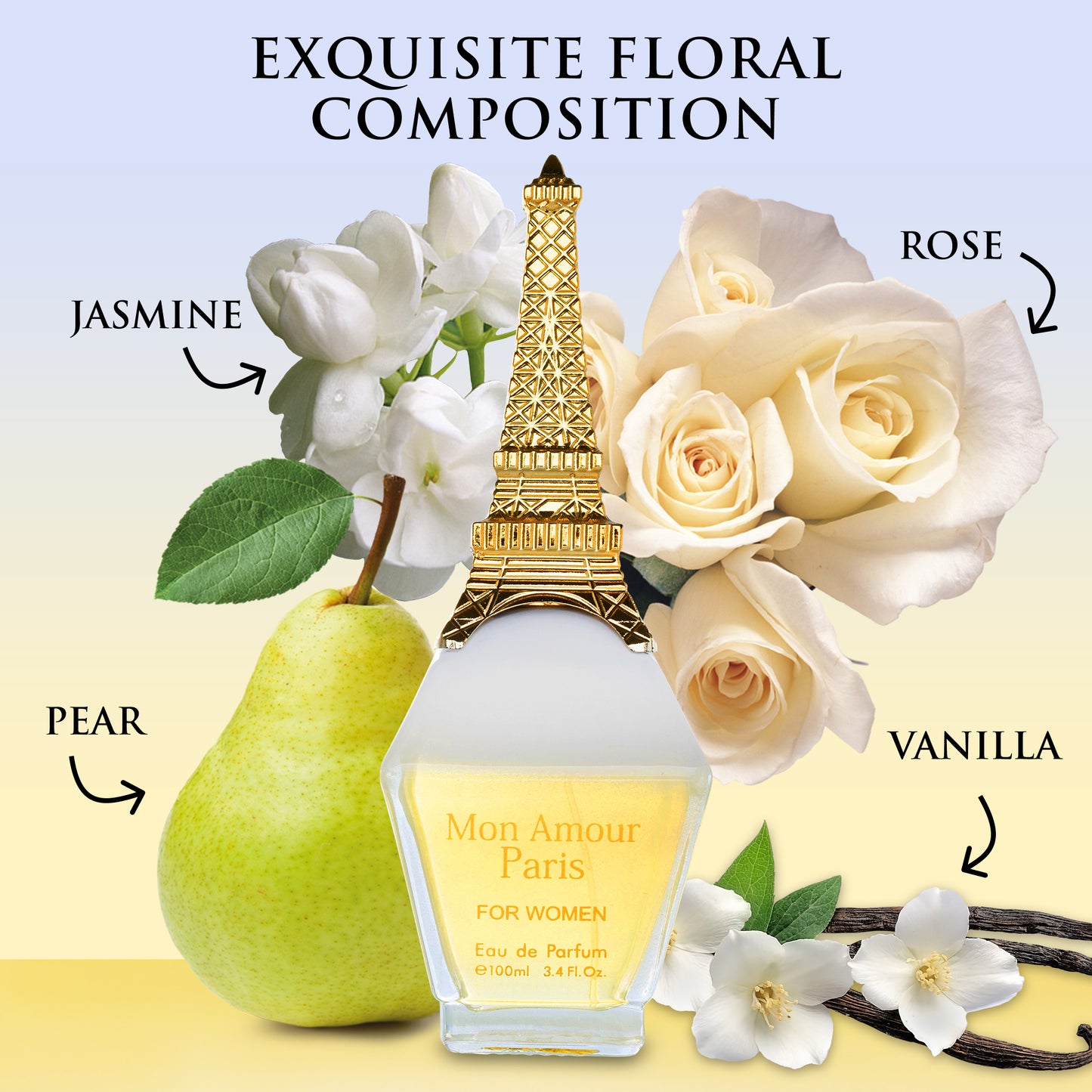 Mon Amour Paris – The Perfect Blend of Elegance and Allure for Women