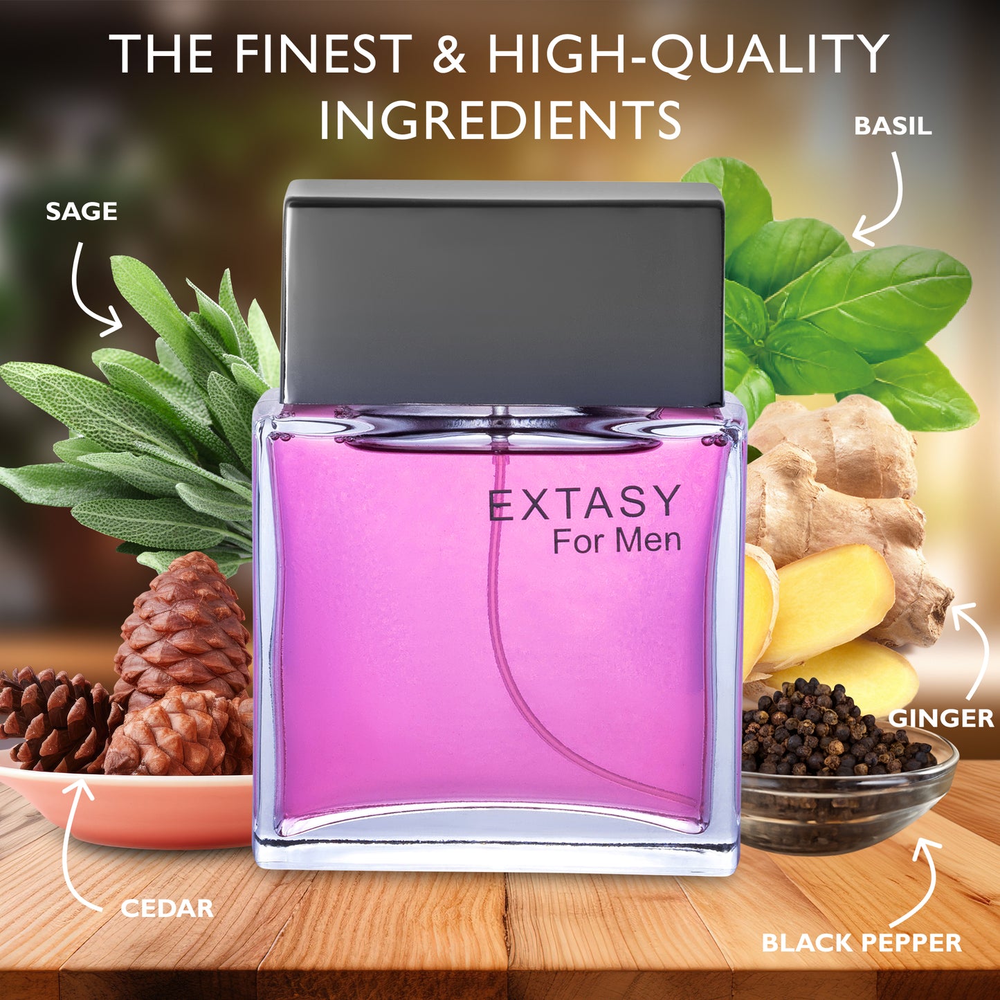 Extasy for Men – A Bold and Sensual Fragrance for the Modern Man