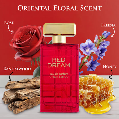 Red Dream – A Romantic and Timeless Floral Fragrance for Women