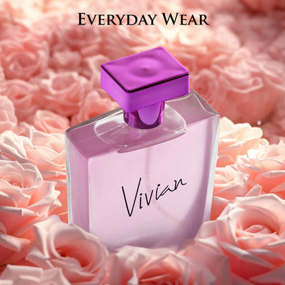 Vivian for Women – 3.4 oz / 100ml Fine Mist Body Spray – Fruity & Fresh Notes