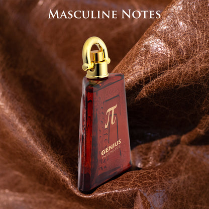 Genius Intensive – 3.4 oz / 100ml Fine Mist Body Spray – Leather & Woody Notes