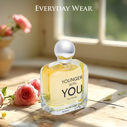 Younger With You – A Romantic and Enchanting Floral Fruity Scent for Women