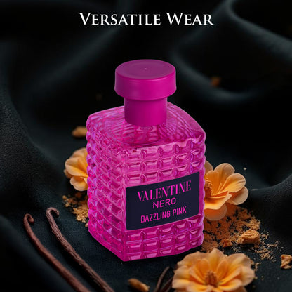 Valentine Nero Dazzling Pink – A Bold and Seductive Amber Floral Perfume for Women