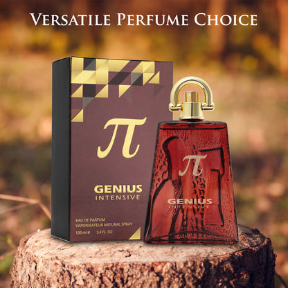 Genius Intensive – 3.4 oz / 100ml Fine Mist Body Spray – Leather & Woody Notes