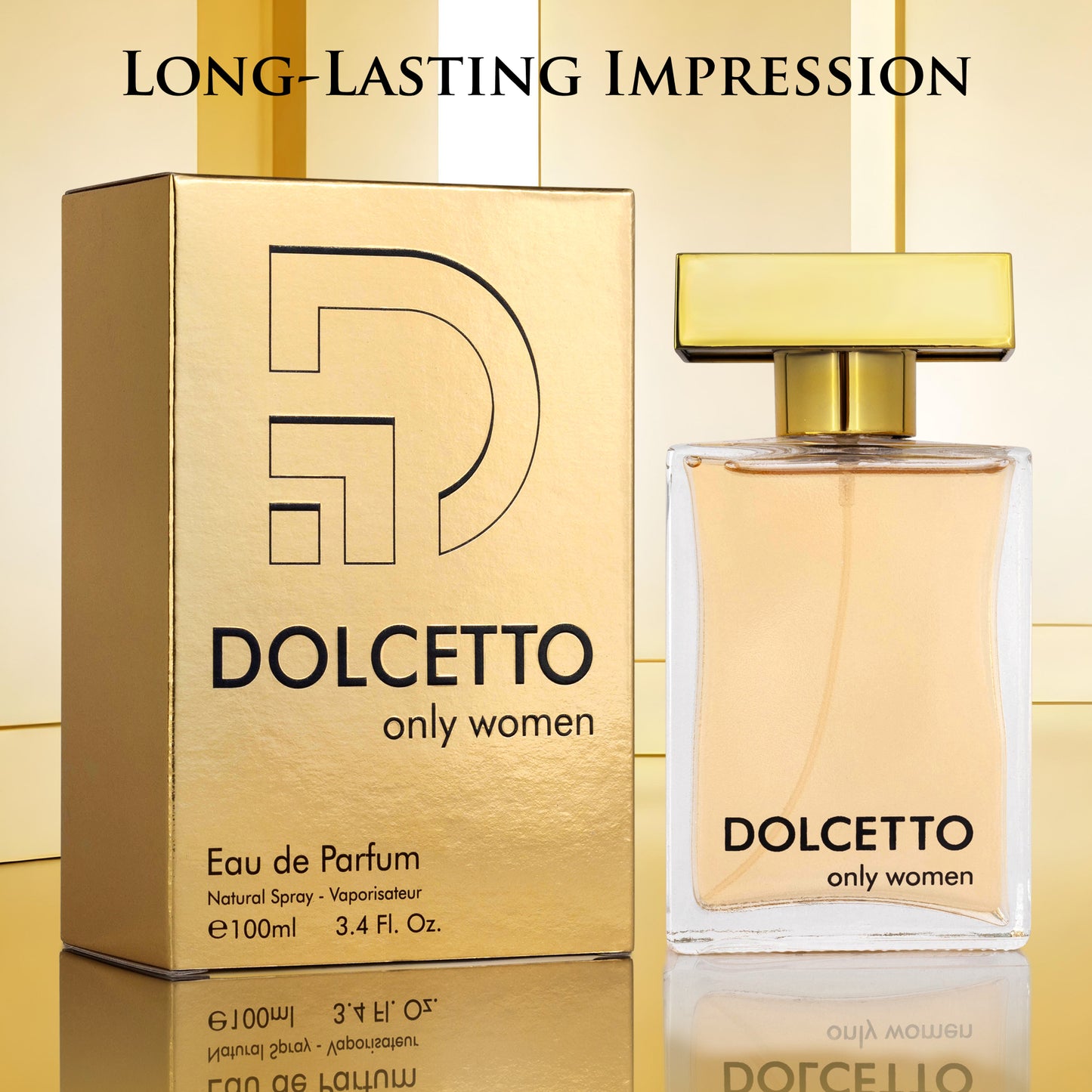 Dollceto Only for Women – A Sweet and Luxurious Floral Fruity Perfume