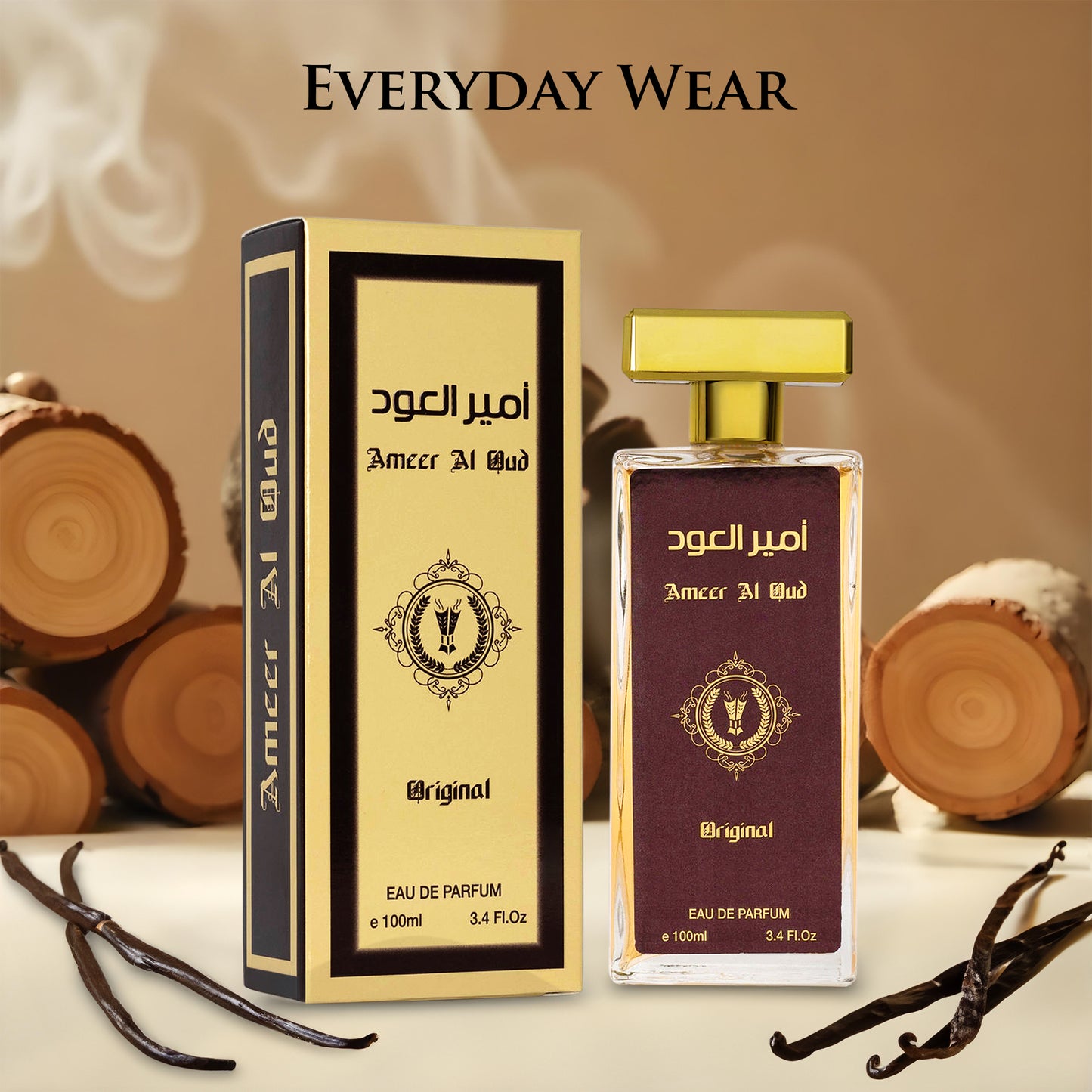 Urban Collection Ameer Al Oud Eau De Parfum 100ml Woody Oriental Fragrance for Men Women Long Lasting Intense Gift Idea Regular Edition Urban Collection Ameer Al Oud Eau De Parfum 100ml