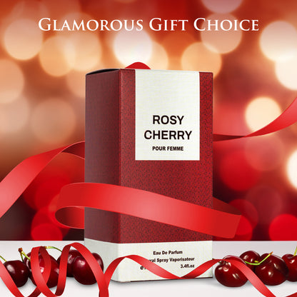 Rosy Cherry for Women - 3.4 oz/100ml Fruity & Sweet Fragrance | Urban Collection