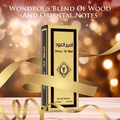 Urban Collection Ameer Al Oud Eau De Parfum 100ml Woody Oriental Fragrance for Men Women Long Lasting Intense Gift Idea Regular Edition Urban Collection Ameer Al Oud Eau De Parfum 100ml