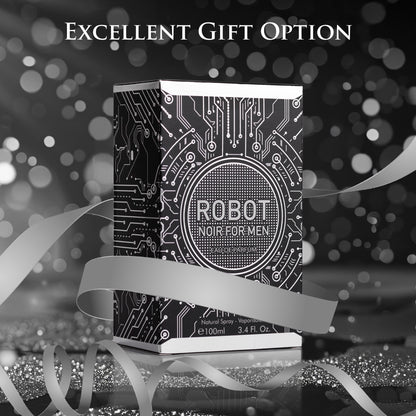 Robot Noir – 3.4 oz / 100ml Fine Mist Body Spray – Earthy & Woody Notes