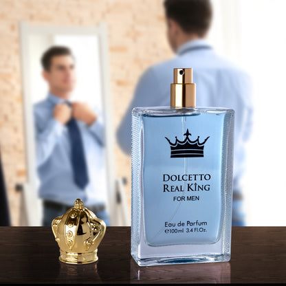 Dolcetto Real King for Men – A Fresh and Regal Fragrance