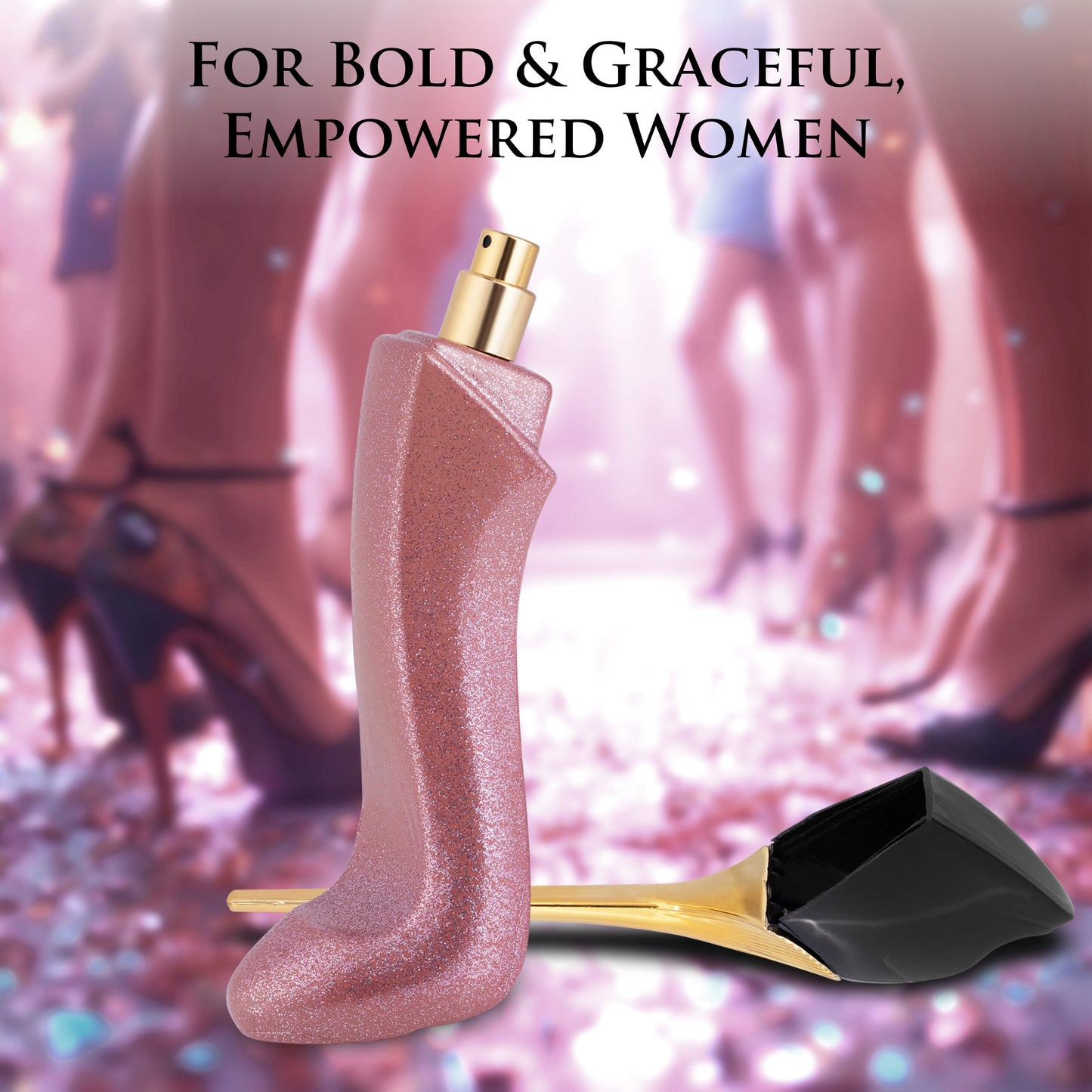 Bad Girl Glitter – A Radiant and Luxurious Oriental Floral Fragrance for Women