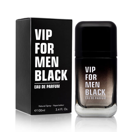 VIP Black for Men – Designer-Inspired Aromatic Fougere Perfume | 3.4 oz/100ml Eau de Parfum | Urban Collection