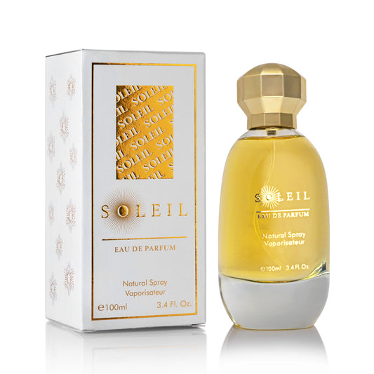 Soleil for Women – Designer-Inspired Warm Gourmand Perfume | 3.4 oz/100ml Eau de Parfum | Urban Collection