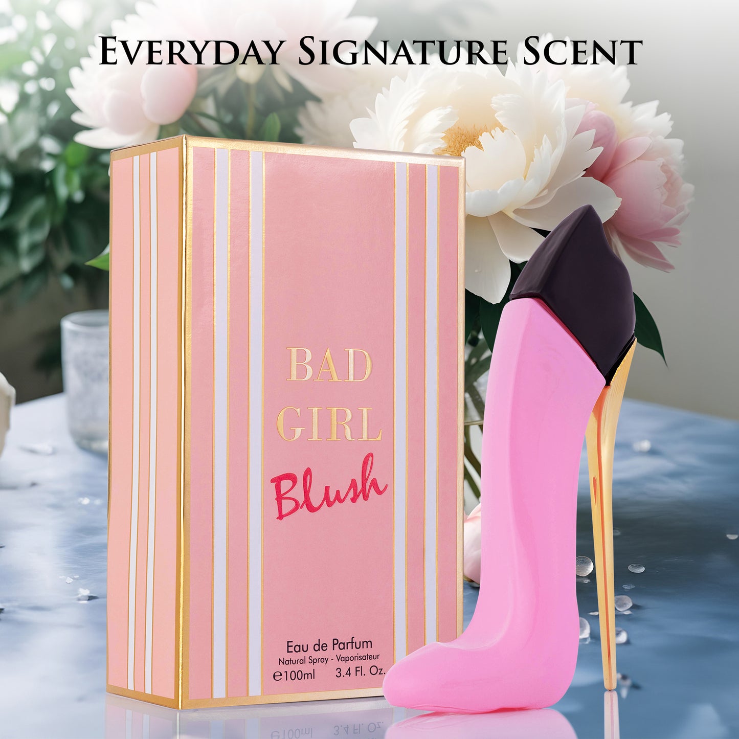 Bad Girl Blush Perfume – A Soft and Feminine Floral Fragrance for Women