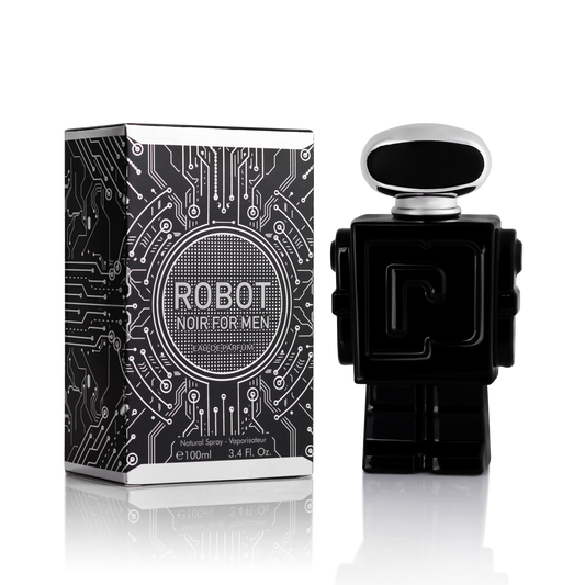Robot Noir for Men - 3.4 oz/100ml Earthy & Woody Fragrance | Urban Collection